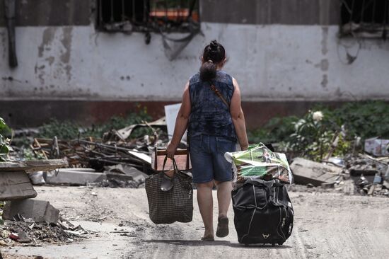 DPR Russia Ukraine Military Operation Daily Life