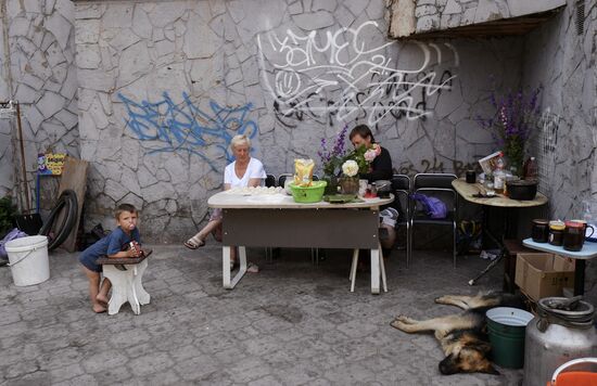 DPR Russia Ukraine Military Operation Daily Life