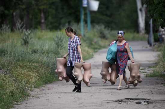 DPR Russia Ukraine Military Operation Daily Life