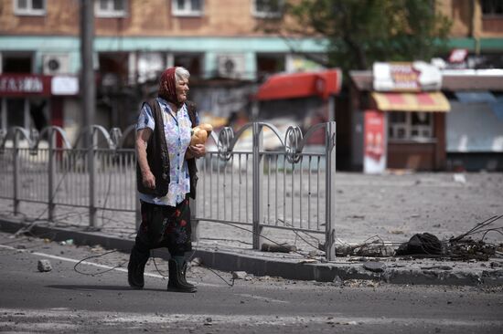 DPR Russia Ukraine Military Operation Daily Life