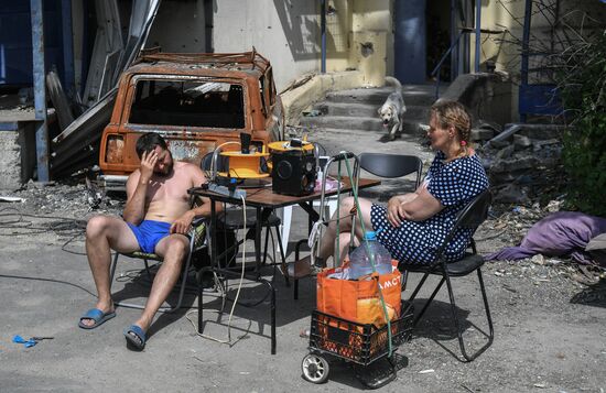 DPR Russia Ukraine Military Operation Daily Life