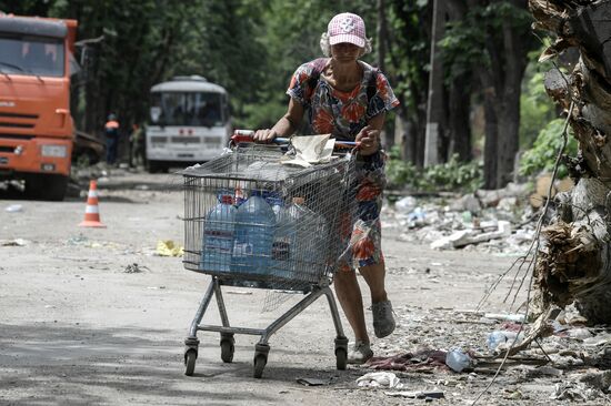 DPR Russia Ukraine Military Operation Daily Life