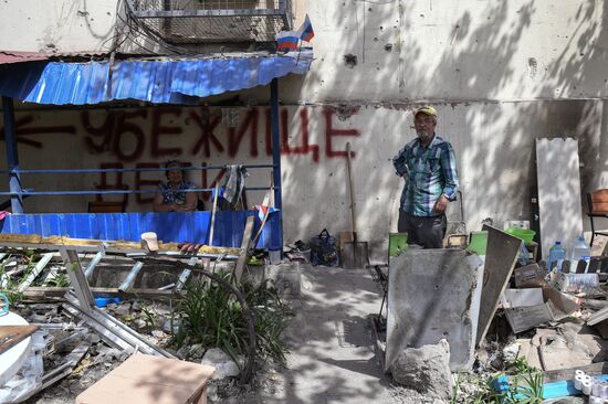 DPR Russia Ukraine Military Operation Daily Life