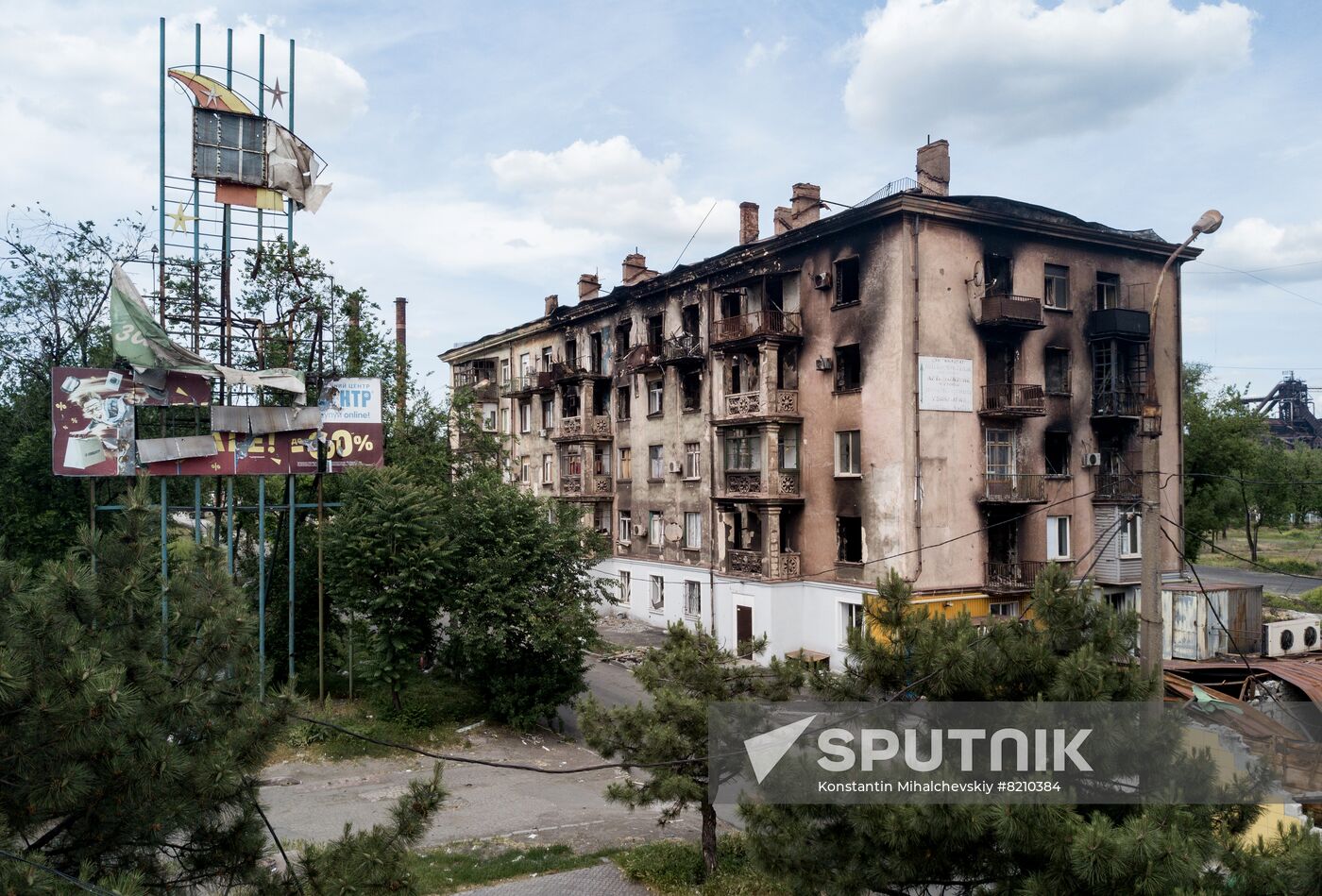 DPR Russia Ukraine Military Operation Daily Life