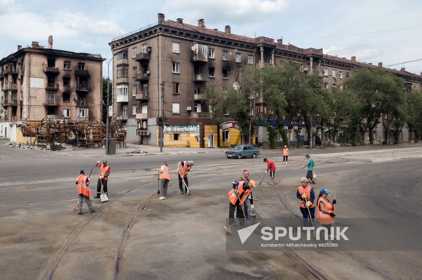 DPR Russia Ukraine Military Operation Daily Life