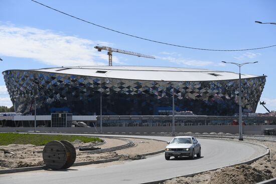 Russia Ice Arena Construction
