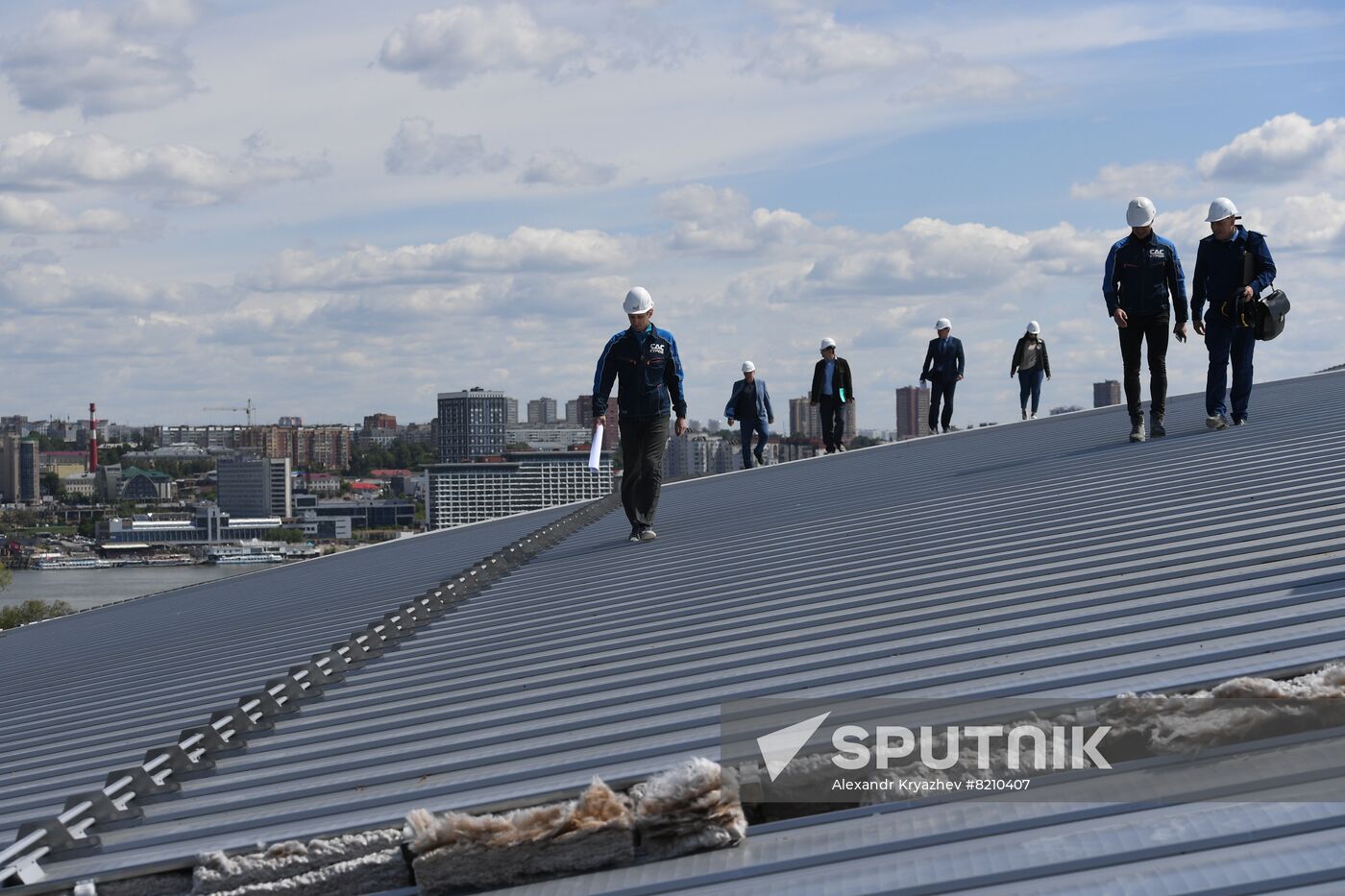 Russia Ice Arena Construction