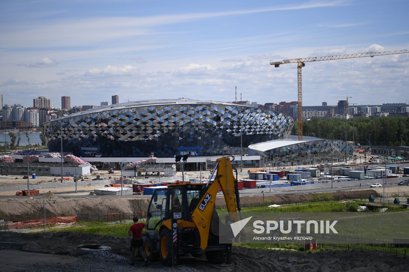 Russia Ice Arena Construction