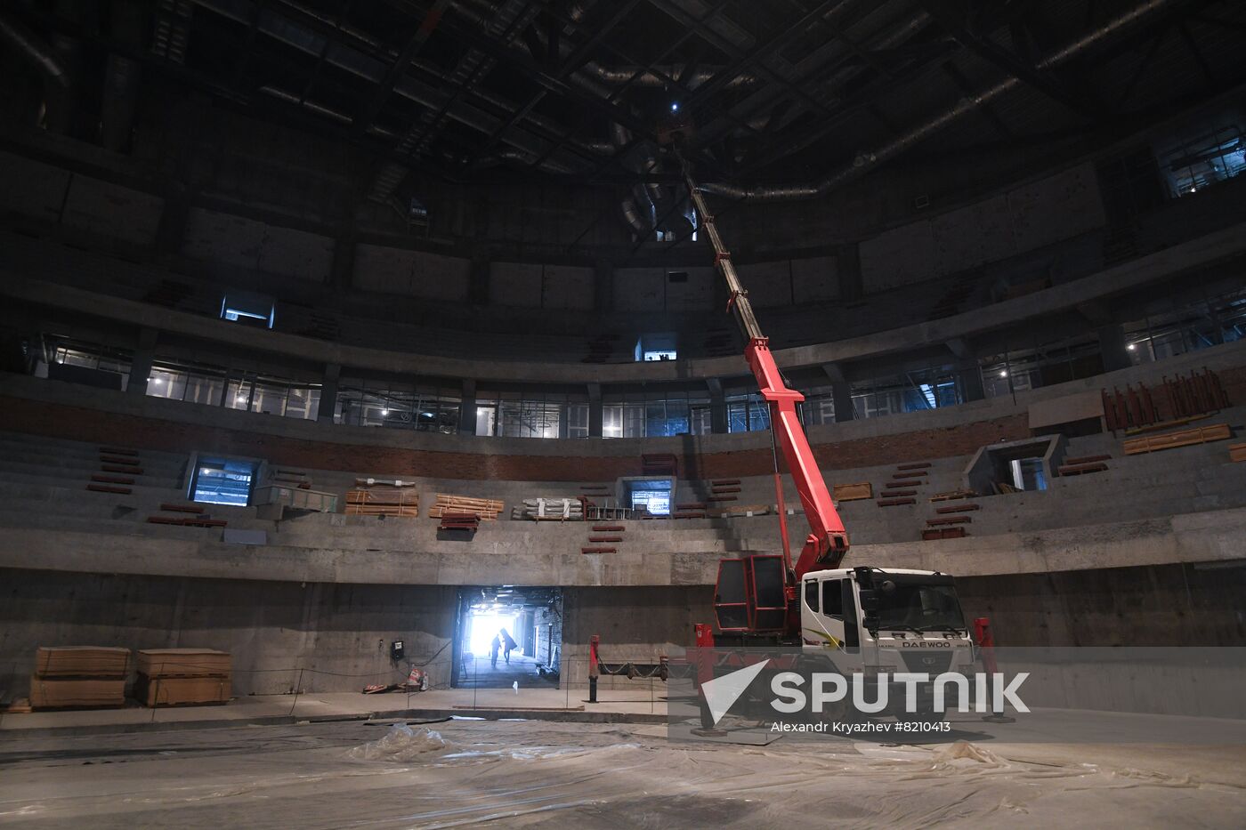 Russia Ice Arena Construction