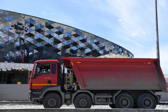 Russia Ice Arena Construction