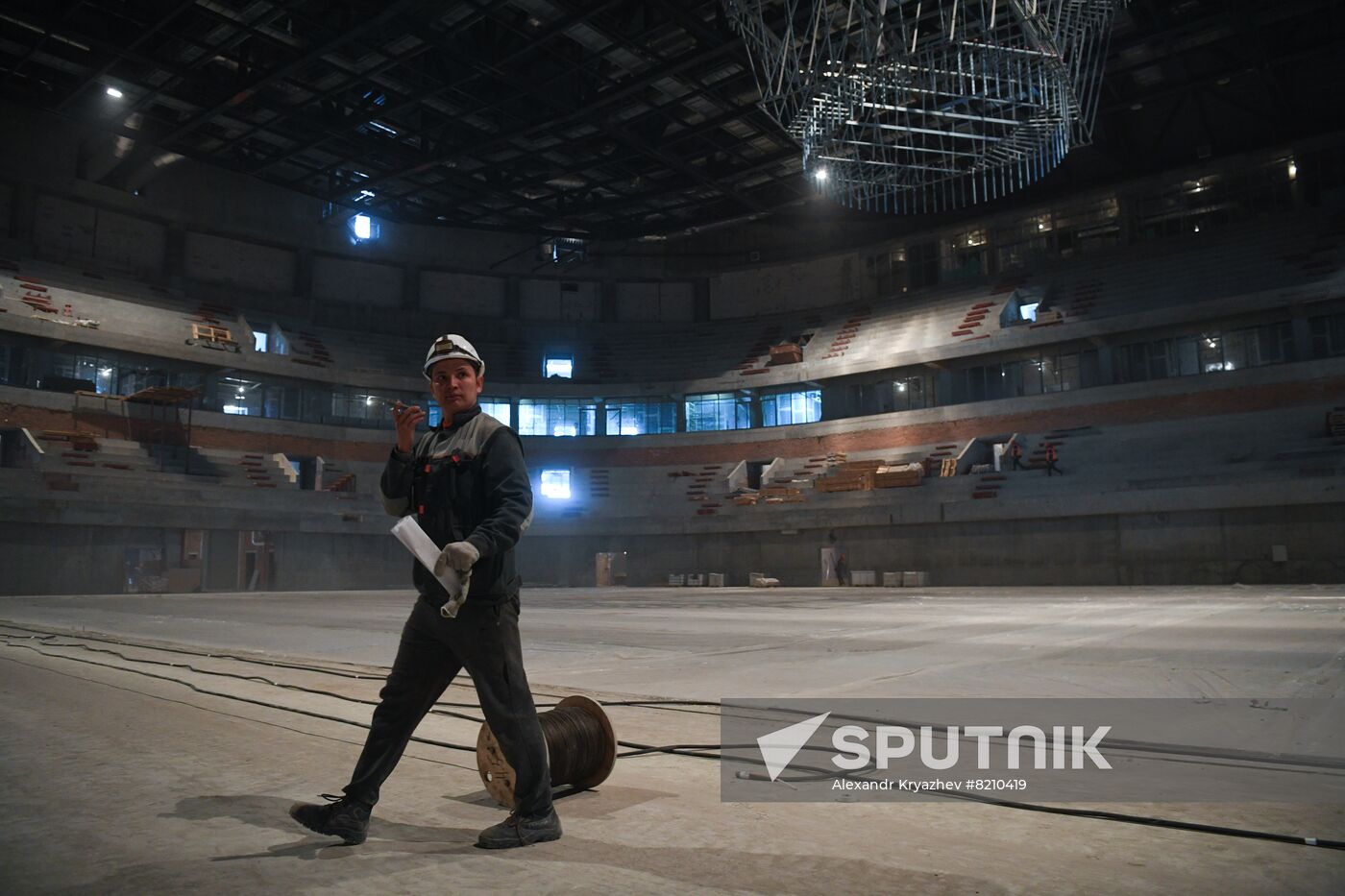 Russia Ice Arena Construction