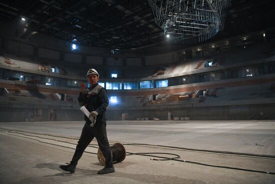 Russia Ice Arena Construction