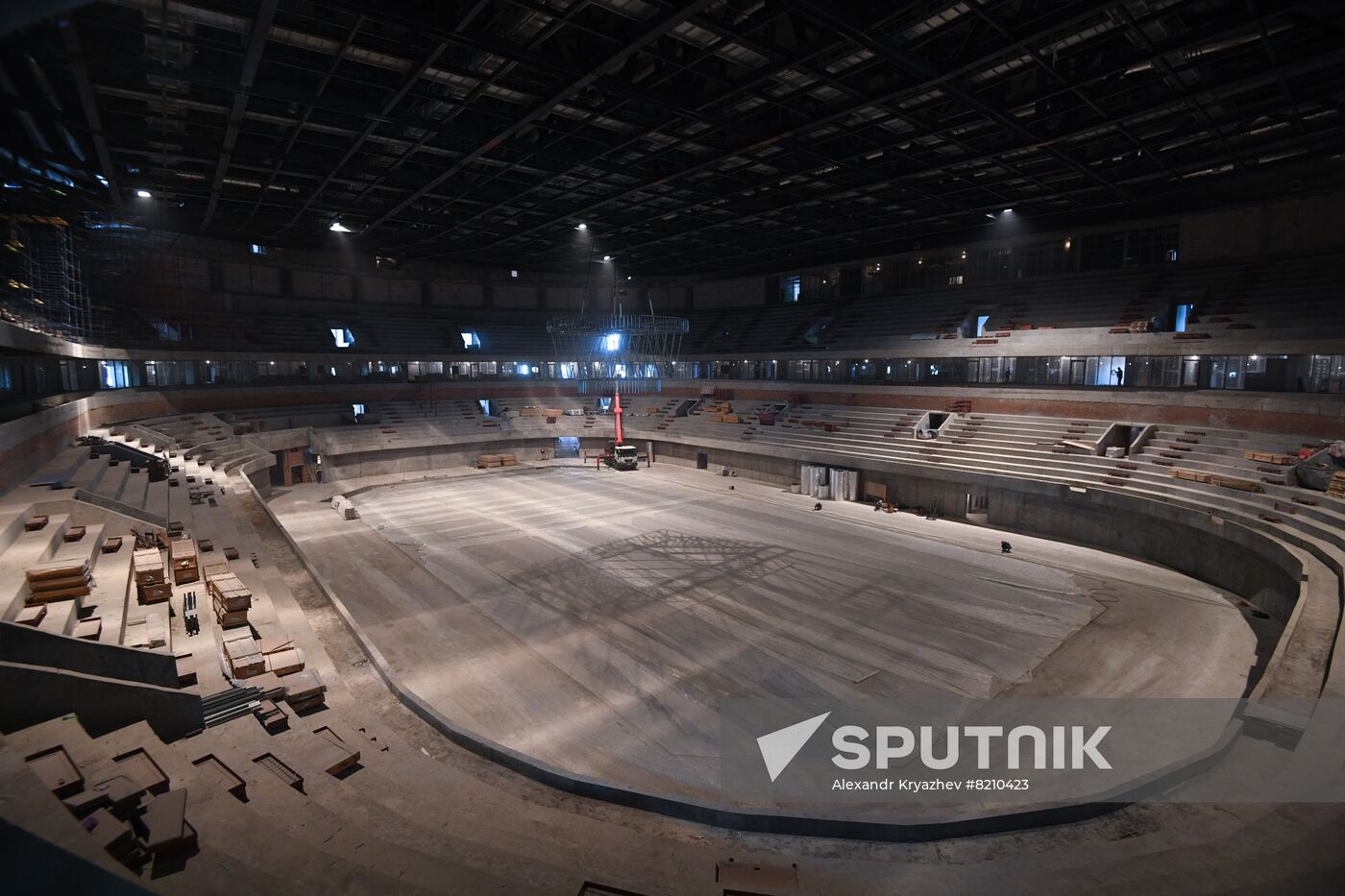 Russia Ice Arena Construction