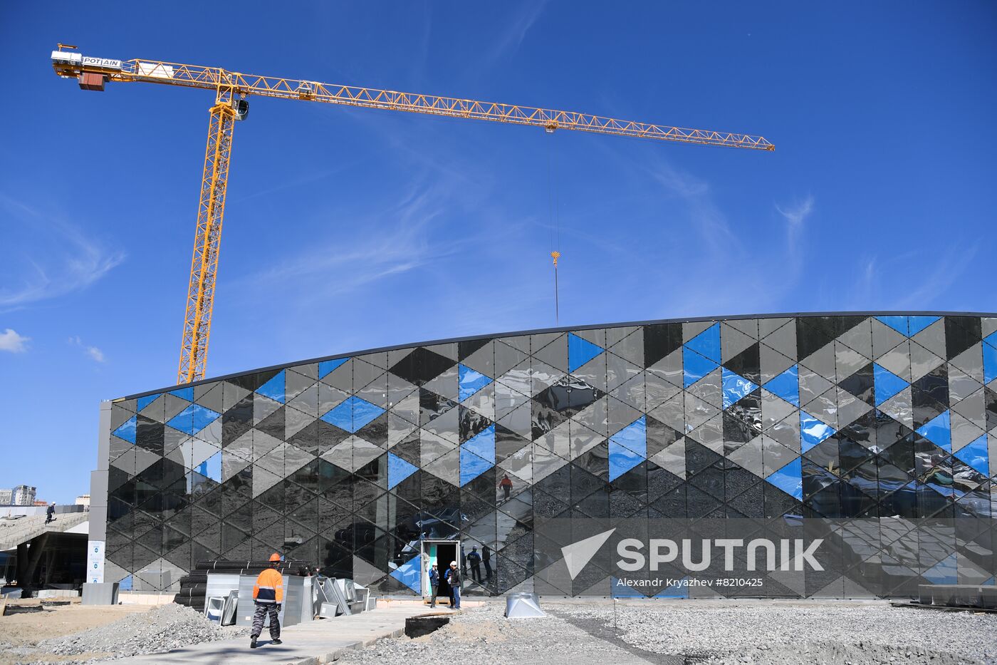 Russia Ice Arena Construction