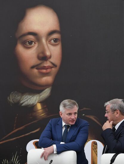 Meeting of Organizing Committee to Prepare for Celebrations of 350th Birthday Anniversary of Peter I