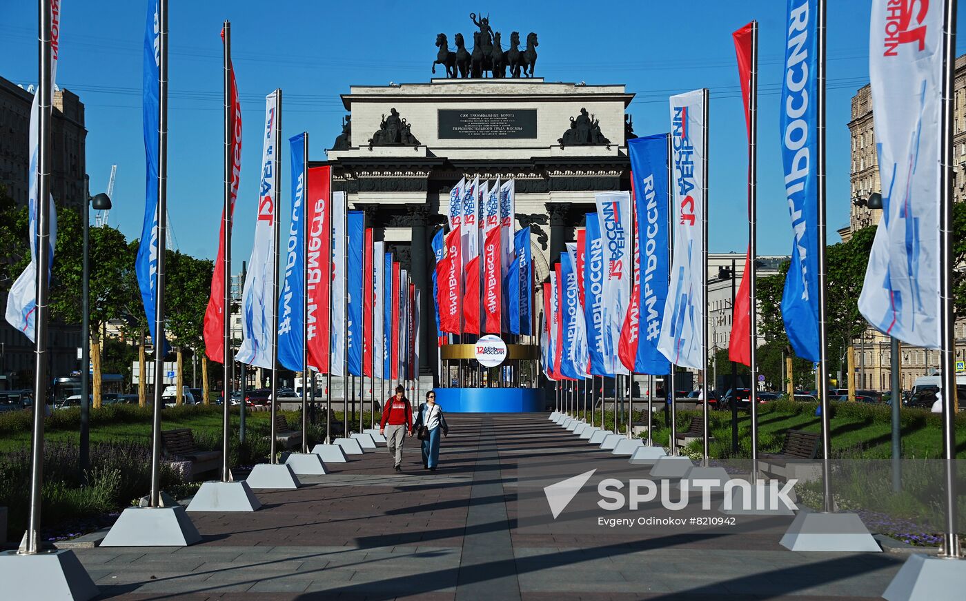 Russia Day Preparations