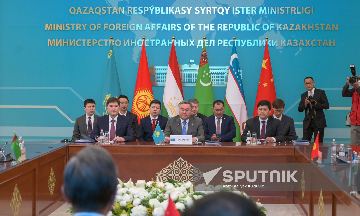 Kazahstan Central Asia China Meeting
