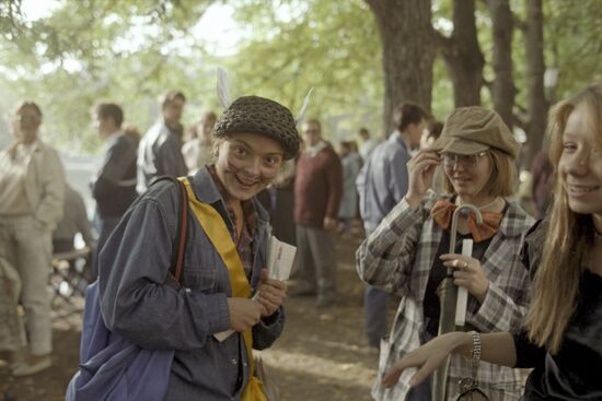 Bulgakov Festival on Patriarch Ponds in Moscow