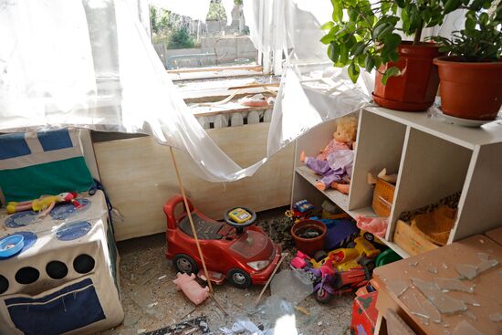 DPR Russia Ukraine Military Operation Shelling Aftermath