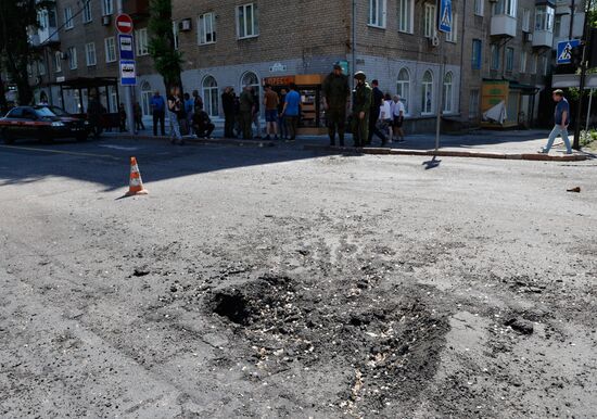 DPR Russia Ukraine Military Operation Shelling Aftermath