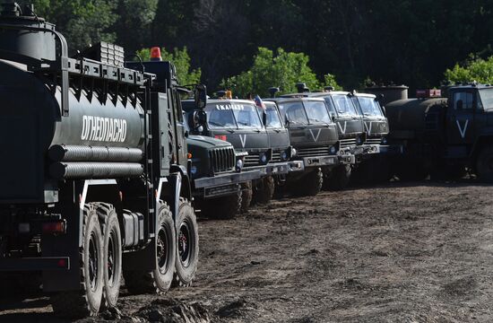 Ukraine Russia Military Operation Equipment Maintenance
