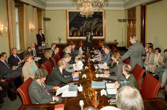 Delegation of Nordic Council of Ministers visits USSR