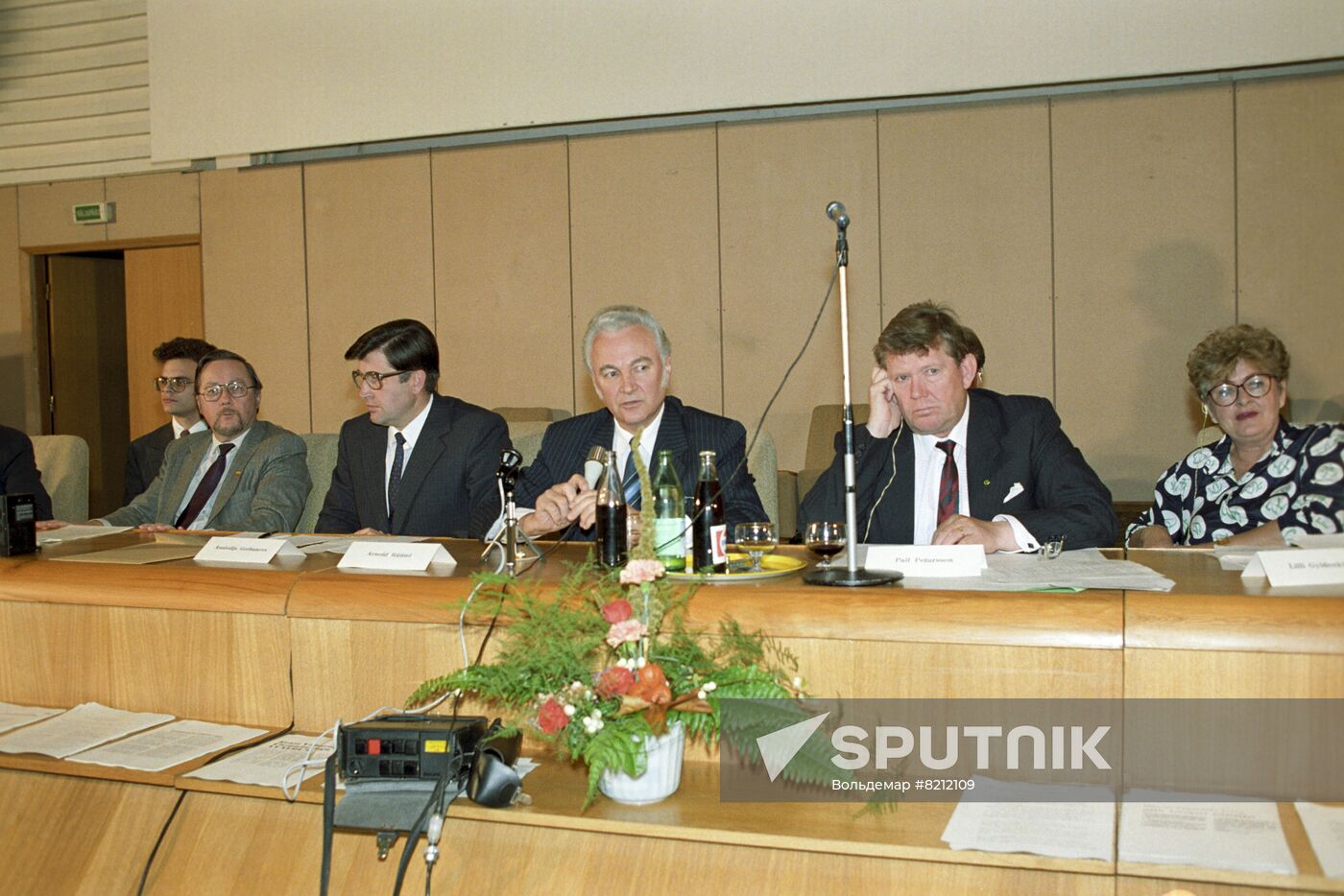 Delegation of Nordic Council of Ministers visits USSR