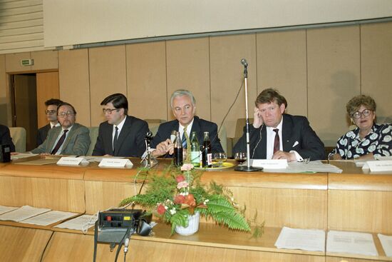 Delegation of Nordic Council of Ministers visits USSR