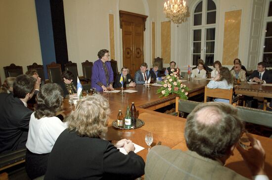 Delegation of Nordic Council of Ministers visits USSR