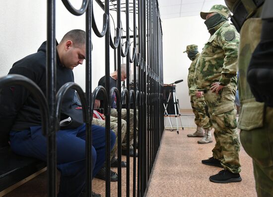 DPR Russia Ukraine Military Operation Captured Soldiers Trial
