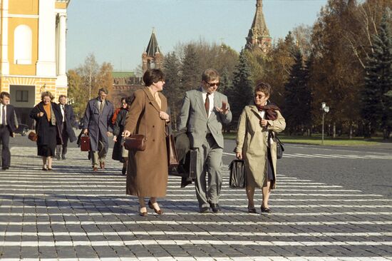 Delegation of Nordic Council of Ministers visits USSR