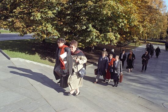 Delegation of Nordic Council of Ministers visits USSR