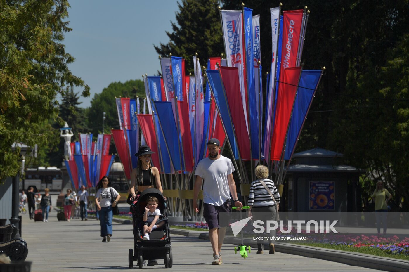 Russia Day Preparations