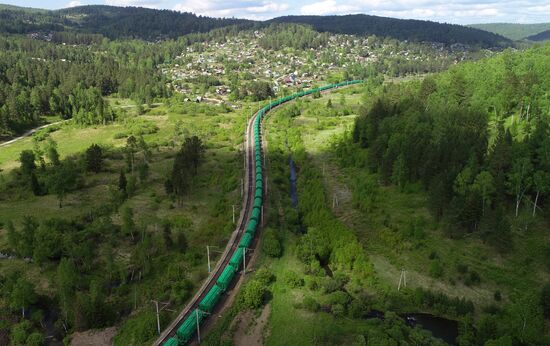 Russia Transport Trans-Siberian Railway
