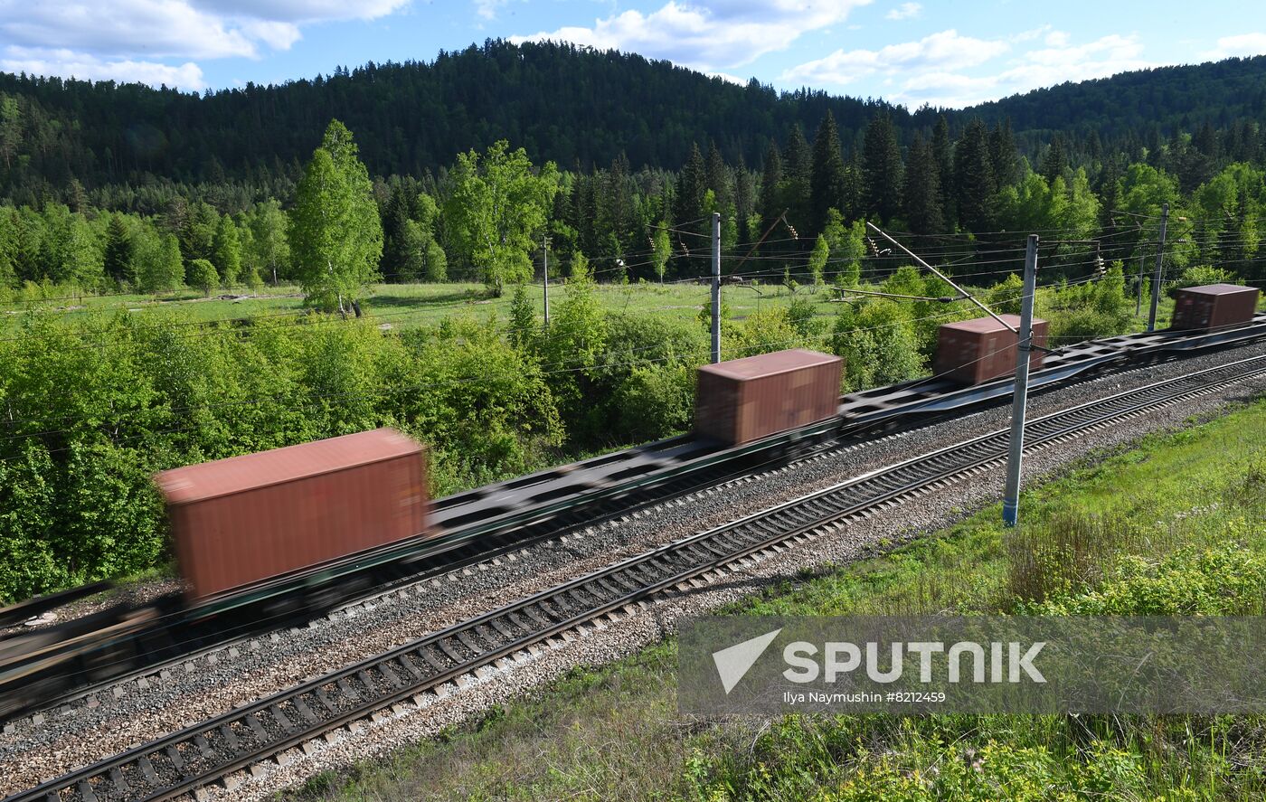 Russia Transport Trans-Siberian Railway