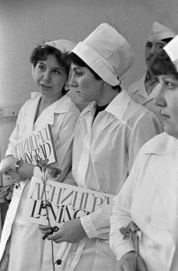 Alevtina Sheludyakova, leader of assemblers' team at Svetlana PLC