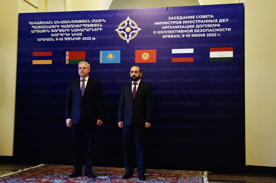 Armenia CSTO Foreign Ministers Council