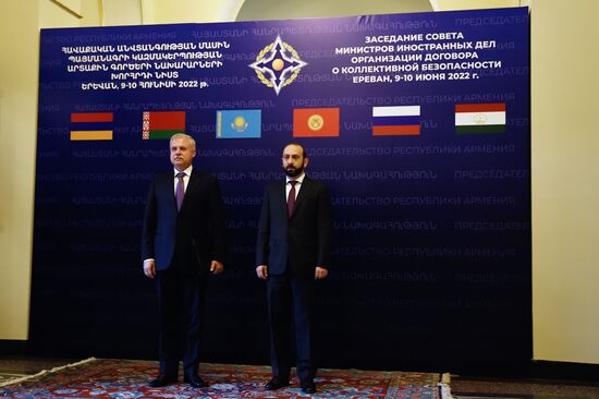 Armenia CSTO Foreign Ministers Council