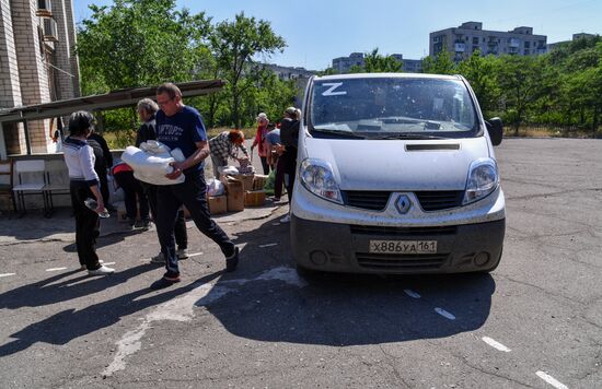 LPR Russia Ukraine Military Operation Daily Life