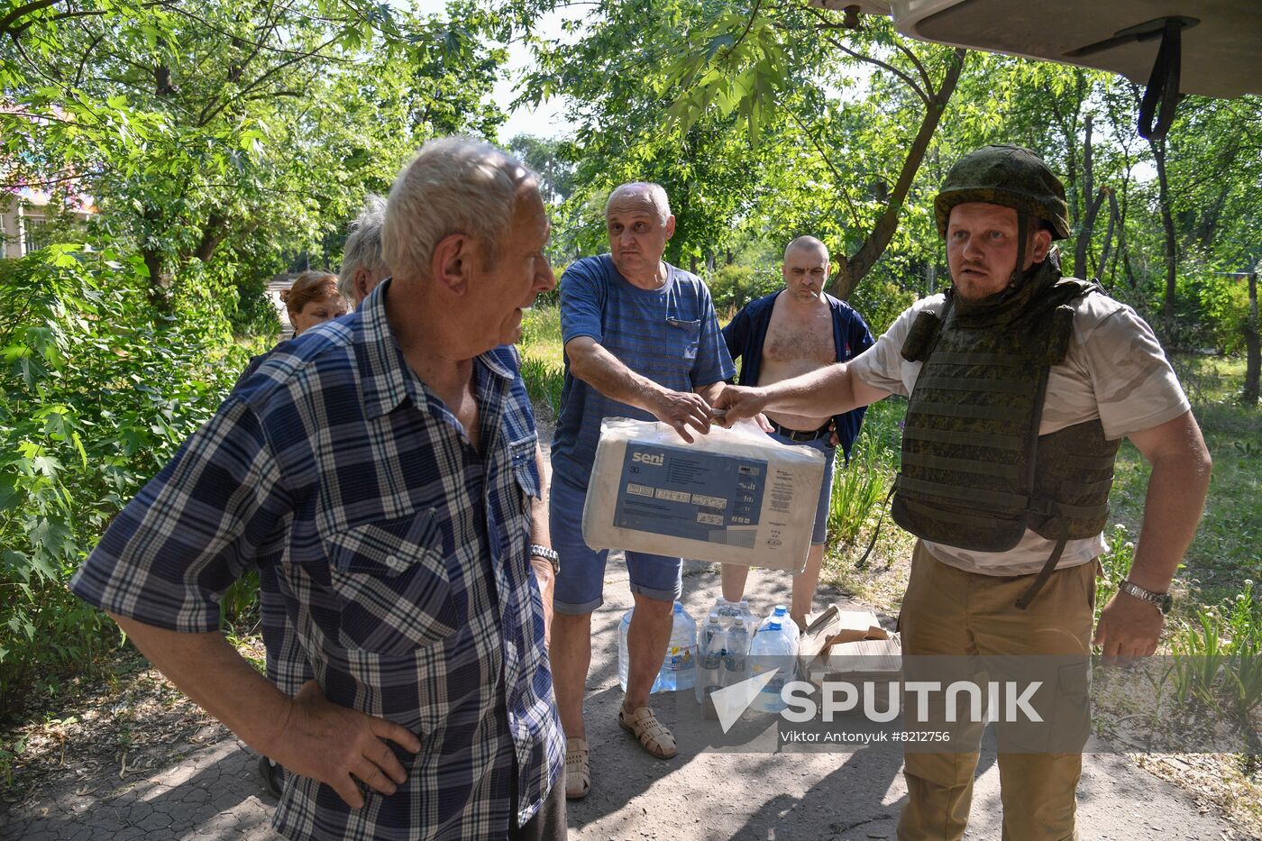 LPR Russia Ukraine Military Operation Daily Life