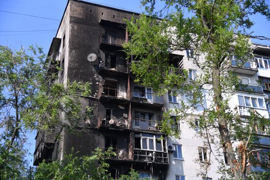 LPR Russia Ukraine Military Operation Daily Life