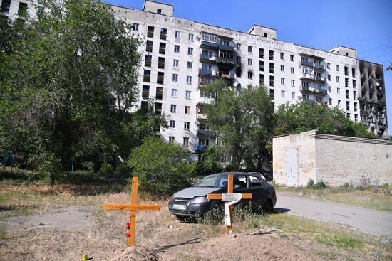 LPR Russia Ukraine Military Operation Daily Life