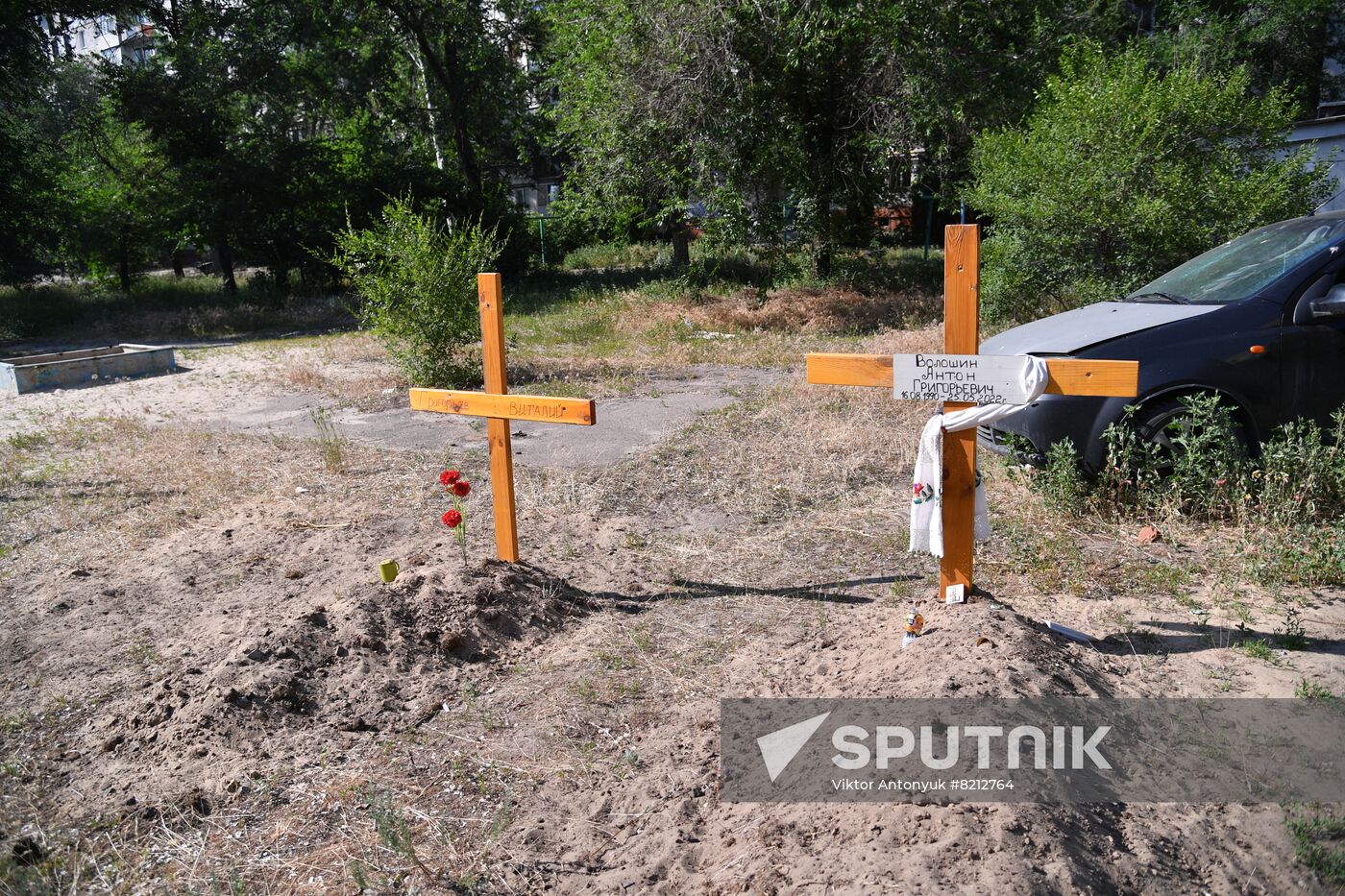 LPR Russia Ukraine Military Operation Daily Life