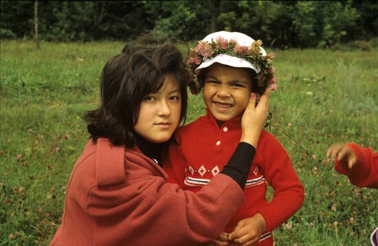 Marina Sagaidarova, adoptive mother of 15 children