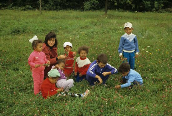 Marina Sagaidarova, adoptive mother of 15 children