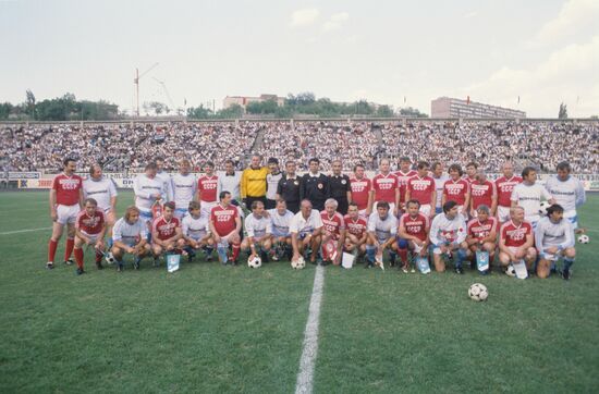Veterans football match