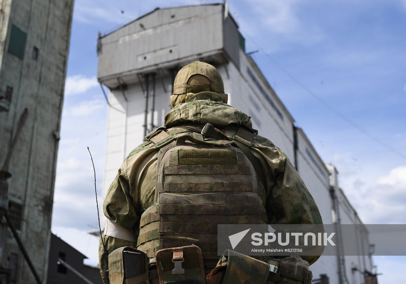 Ukraine Russia Military Operation Plant