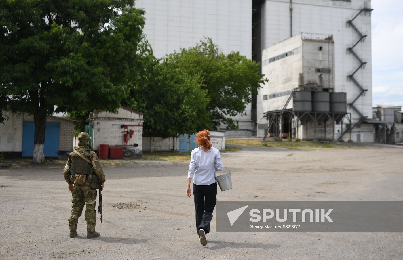 Ukraine Russia Military Operation Plant