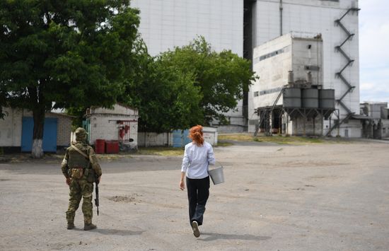 Ukraine Russia Military Operation Plant