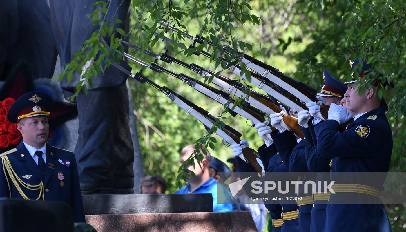 Russia Law Enforcement Officers Oath Taking